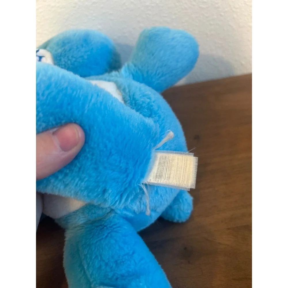 2003 Care Bears Champ Bear Blue Plush